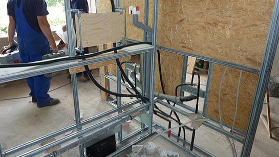 Der Installateur-Meister­betrieb FESA ist seit 1989 die Klempner&shy;firma im  Raum Leipzig für Neubau, Ausbau oder Umbau.